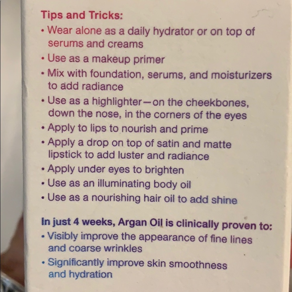 Josie Maran 1.7 floz Argan Oil Moonstone Drops NWT - Picture 3 of 6